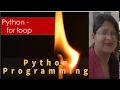 Python - for loop by Shilpi Agrawal
