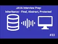 Java Interview Prep Inheritance Final Abstract Protected - AI-Generated Podcast