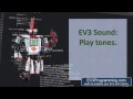 EV3 Python Play tones
