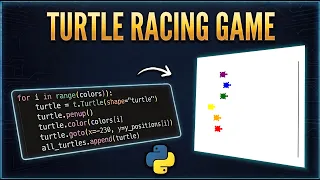 Build a Turtle Racing Game in Python Fun GUI Project