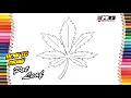 How to draw Pot Leaf