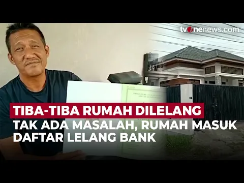 Warga Padang Lawas Terkejut Rumahnya Masuk Daftar Lelang Bank BUMN