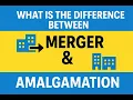 Merger vs Amalgamation Explained Merger Amalgamation Banking Concepts