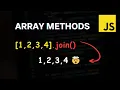 JavaScript Array join Method Explained Join Array Elements into a String