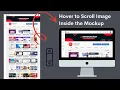 Image Scrolling on Hover in Mockup using Elementor Pro