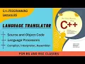 Language Processors Compiler Interpreter Assembler Lecture 06 Source Code and Object Code