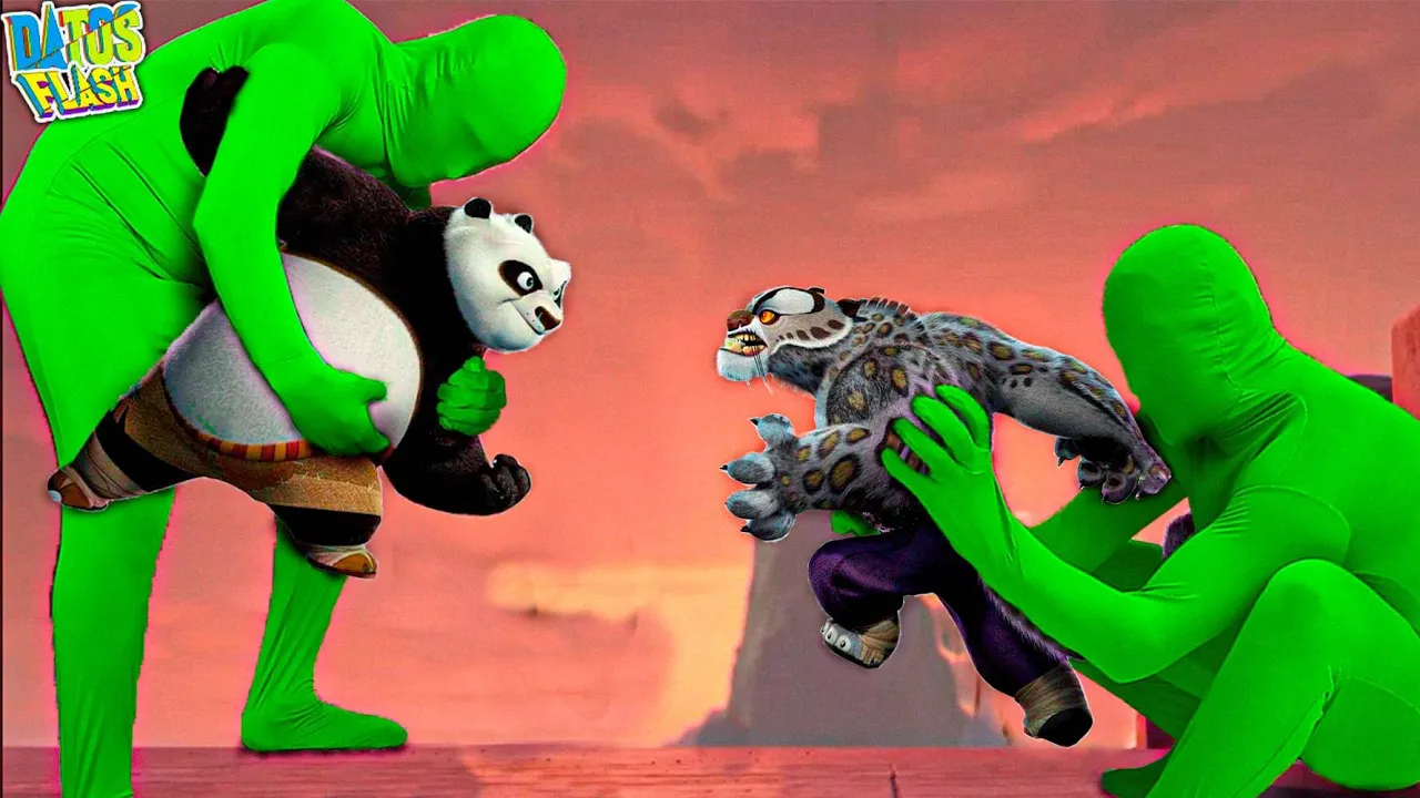 ????​Veamos "KUNG FU PANDA" pero sin EFECTOS ESPECIALES!!