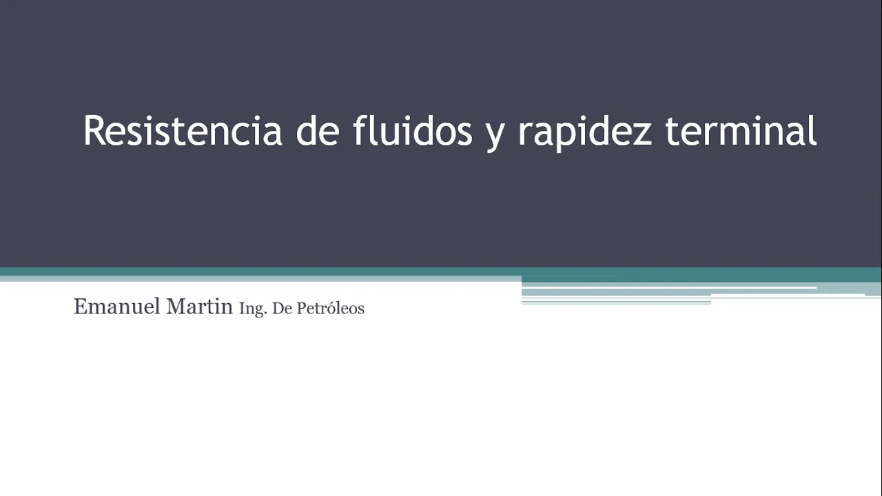 RESISTENCIA DE FLUIDOS y RAPIDEZ TERMINAL | FUERZA DE ARRASTRE (teoría, explicación y ecuaciones)
