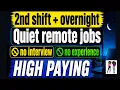 Educational Guide 2nd Shift Overnight Remote Jobs You Can Apply To Beginner-Friendly Options