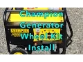 Champion Generator Wheel Kit Install