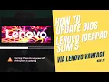 How to Update BIOS on Lenovo IdeaPad Slim 5 14AHP10 with Lenovo Vantage