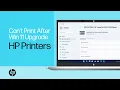 Troubleshooting Printing Issues After a Windows 11 Update or Upgrade Windows 11 HP Support