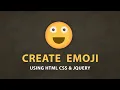 How to Make a Emoji Smily Face in Pure HTML5 CSS3 CSS Animation Emoji animation