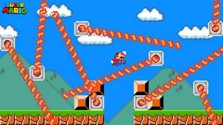 Super Mario Bros., but Every time Mario jumps, the Level gets HARDER!