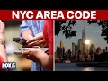 What is NYC s new area code