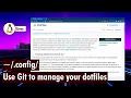 How I manage my dotfiles
