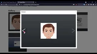 Creating A Simple Image Gallery with Viewer Modal Tutorial Demo