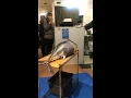 Mari  in  Yanagawa  Maguro cutting exhibition in Tokyo