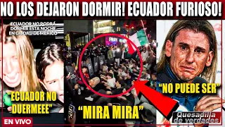 🚨NO LOS DEJAMOS DORMIR!!! LLORA! MÉXICO LES COBRA LA EMBAJADA! NOBOA LLORA, FIESTA NACIONAL