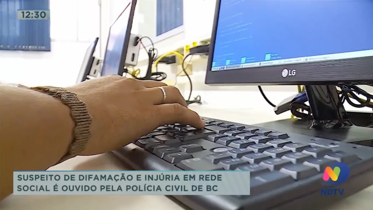 Suspeito de difamação em rede social é ouvido pela Polícia Civil