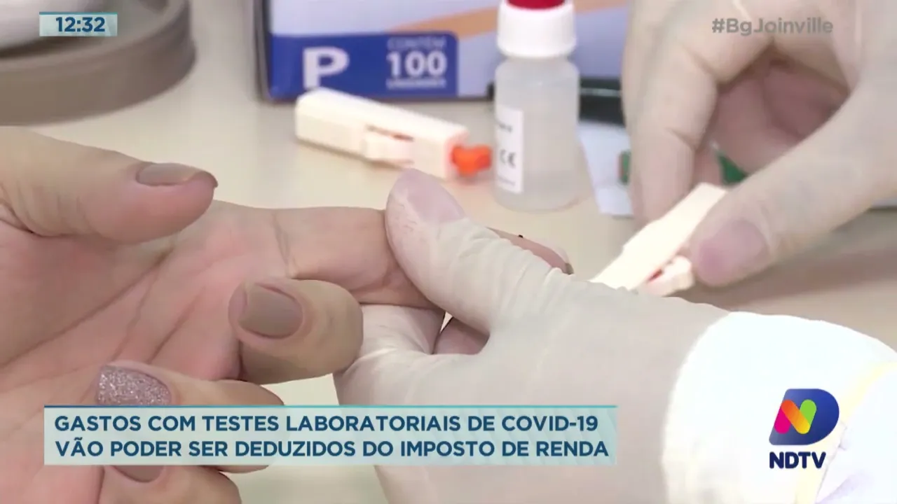 Gastos com testes laboratoriais de Covid-19 vão poder ser deduzidos do imposto de renda