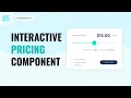 Interactive Pricing Component with HTML CSS JS Frontend Mentor Challenge Day 5