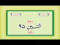 Lagu Surah 95 Chapter 95 At Tin Quran with Urdu Hindi Translation