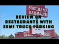 Review on Restaurants with Semi Truck Parking Soulman s BBQ I 30 Tx exit 77b
