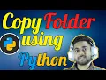 Copy folders using Python shutil module