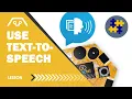 Use Text-To-Speech with Magicbit Magicblocks