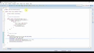 Java Swing Tutorial 3 Layouts and adding Components