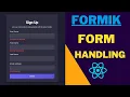 Mastering React Form Handling with Formik Full Tutorial