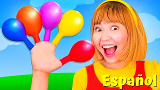 Familia de dedos de Globos | Canción Divertida Para Niños | Coco Froco Español