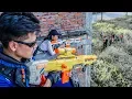 Nerf Guns War : Couple S.W.A.T Of SEAL TEAM Special Attack Assasin One Eye Leader Of Criminal Group