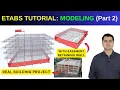 Download Lagu “ETABS Full Tutorial: Building with Basement Retaining Wall Modeling |Practical Design Series Part 2