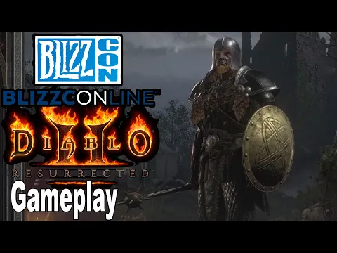 Diablo II Resurrected - Gameplay Demo BlizzCon 2021 [HD 1080P]