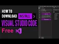 Install VS Code In 2 Minutes Windows Mac English