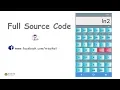 Scientific calculator app in android studio source code attached