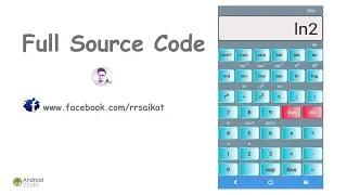 Scientific calculator app in android studio source code attached