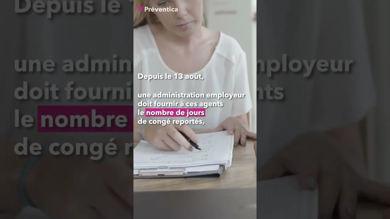 Congés annuels : le droit à l’information renforcé pour la fonction publique