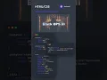 HTML Background with Text Overlay