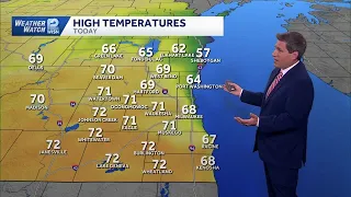 SE Wisconsin weather forecast 11 a m