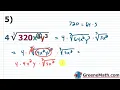 Simplifying Radical Expressions Practice Test Full Solutions