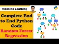 Complete End to End Python code for Random Forest Regression