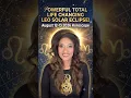 The TOTAL SOLAR ECLIPSE in Leo Aug 12-13 2026 Horoscopes For Each Sign