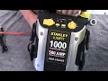 Stanley 1000A 500A Continuoes Jump Starter