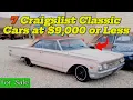 Exploring Vintage Beauties 7 Craigslist Classic Cars at 9 000 or Less FOR SALE BY OWNER