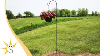Sunnydaze Single Shepherd Hooks - Set of 2