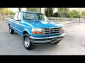1992 Ford F150 xlt supercab Short bed 4x4 One owner Bimini Blue 5 8 L motor