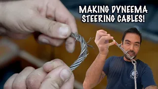 REPLACING STEERING CABLES + FINDNG MORE CRACKS IN HULL!! – Episode 127